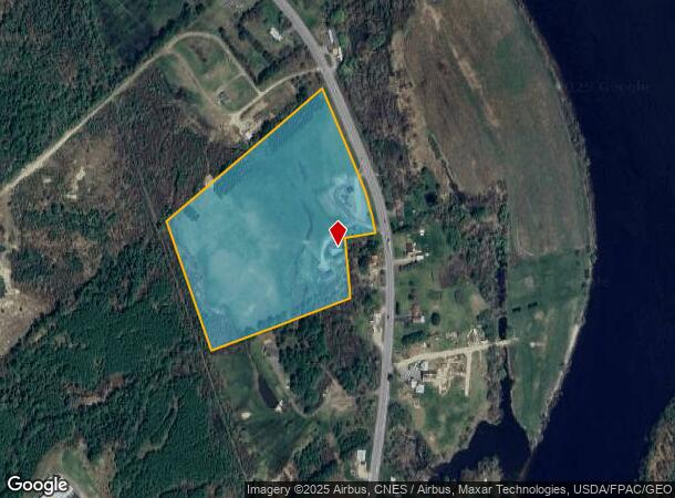  911 Waterville Rd, Skowhegan, ME Parcel Map
