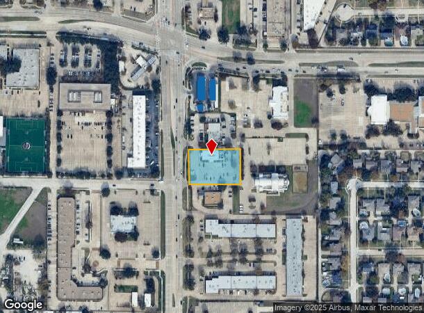 1820 N Plano Rd, Richardson, TX Parcel Map