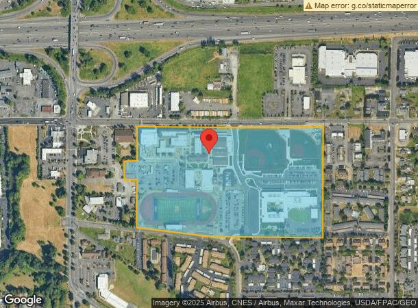  5804 20Th St E, Fife, WA Parcel Map