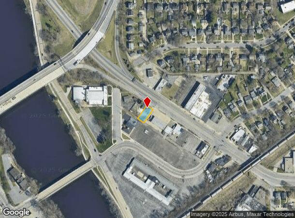  1116 Mishawaka Ave, South Bend, IN Parcel Map