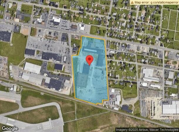  1050 Broad St, Montoursville, PA Parcel Map