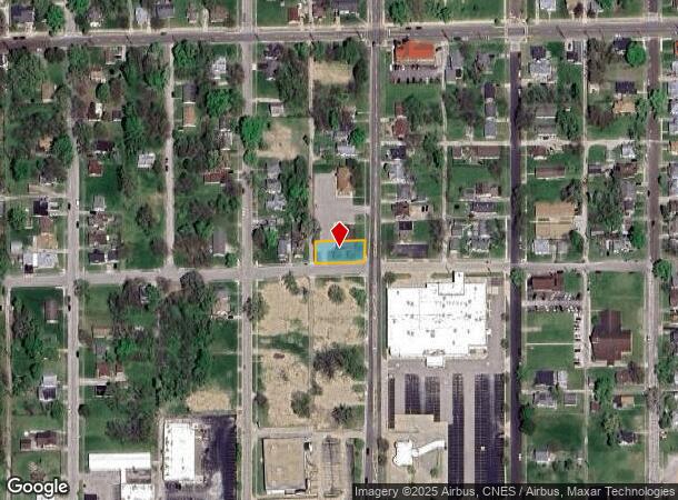  1002 N Gilbert St, Danville, IL Parcel Map