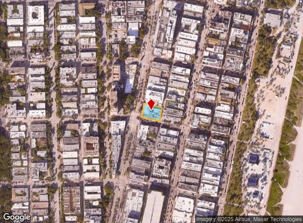  801 Washington Ave, Miami Beach, FL Parcel Map