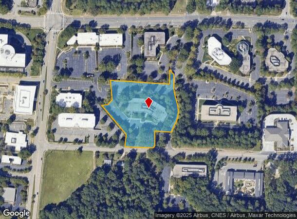  2301 Rexwoods Dr, Raleigh, NC Parcel Map