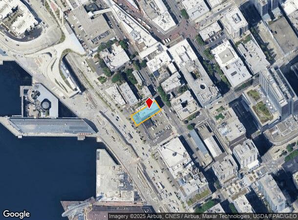  1414 Alaskan Way, Seattle, WA Parcel Map