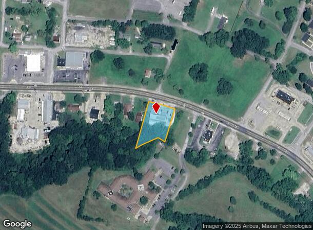  803 S Main St, Brownsville, KY Parcel Map