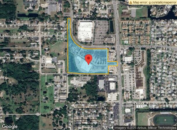  221 Crockett Blvd, Merritt Island, FL Parcel Map