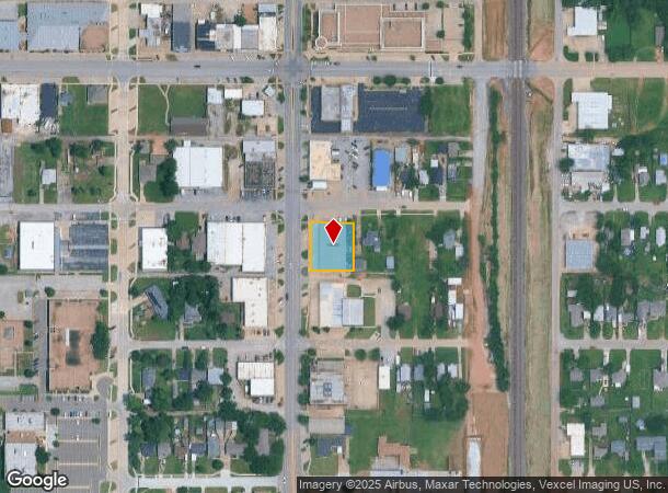 202 S Broadway St, Moore, OK Parcel Map