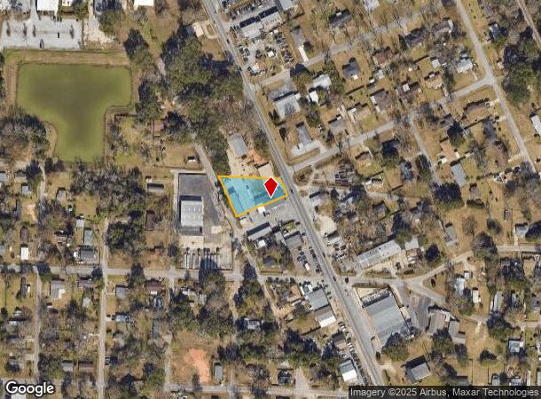 8701 N Palafox St, Pensacola, FL Parcel Map