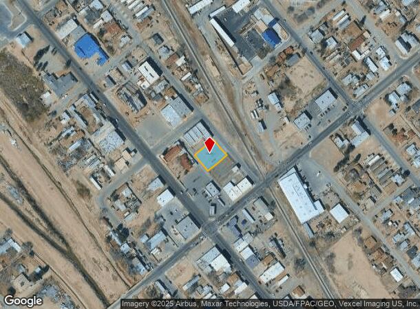  116 Nw Austin St, Fabens, TX Parcel Map