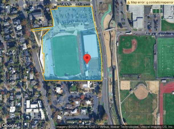 2077 E Willamette St, Eugene, OR Parcel Map