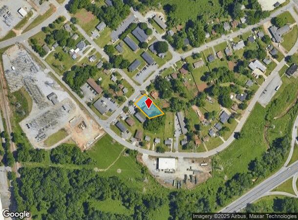  211 Kendall Ave, High Point, NC Parcel Map