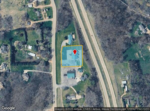 1154 Badger Rd, Hazel Green, WI Parcel Map