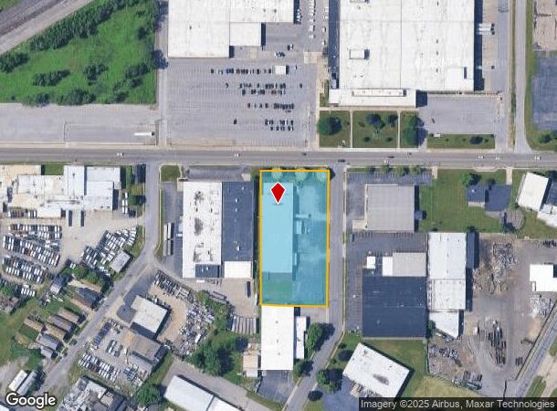  1155 William St, Buffalo, NY Parcel Map