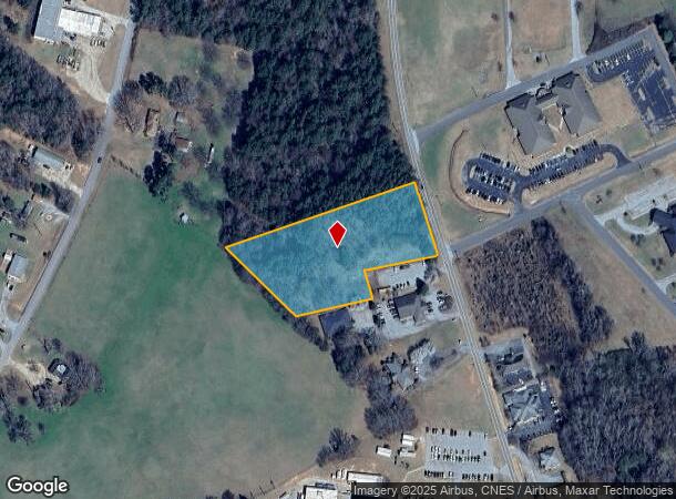  Chamber Of Comm Proop, Laurens, SC Parcel Map