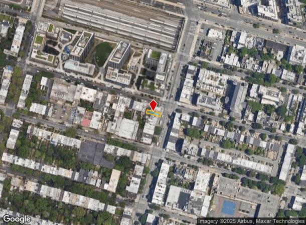  554 Vanderbilt Ave, Brooklyn, NY Parcel Map