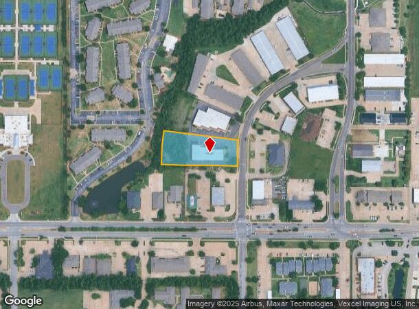 1421 Fretz Dr, Edmond, OK Parcel Map