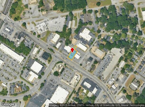  1561 Laurens Rd, Greenville, SC Parcel Map