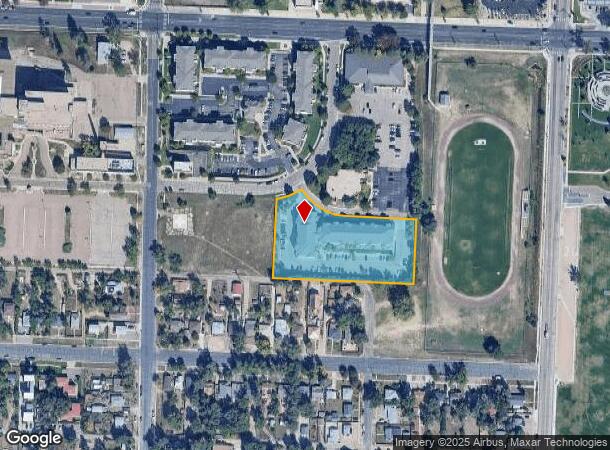  907 E Colorado Ave, Colorado Springs, CO Parcel Map