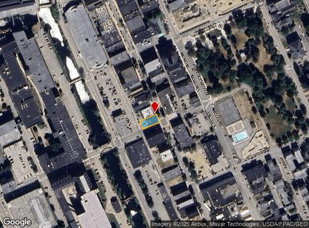 263 Lisbon St, Lewiston, ME Parcel Map