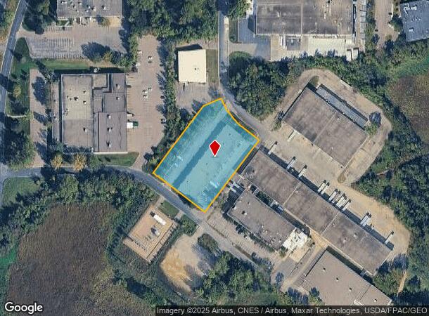  125 Columbia Ct, Chaska, MN Parcel Map