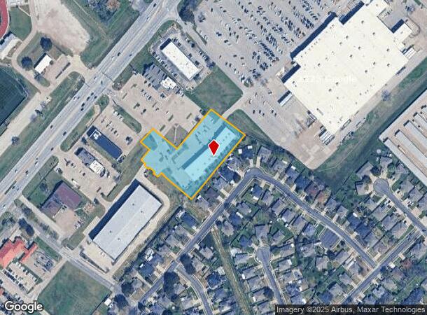 1055 Sw Wilshire Blvd, Burleson, TX Parcel Map