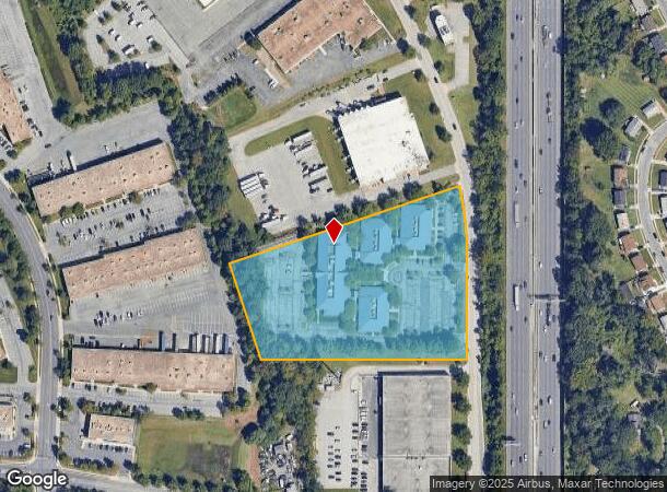 7102 Ambassador Rd, Windsor Mill, MD Parcel Map