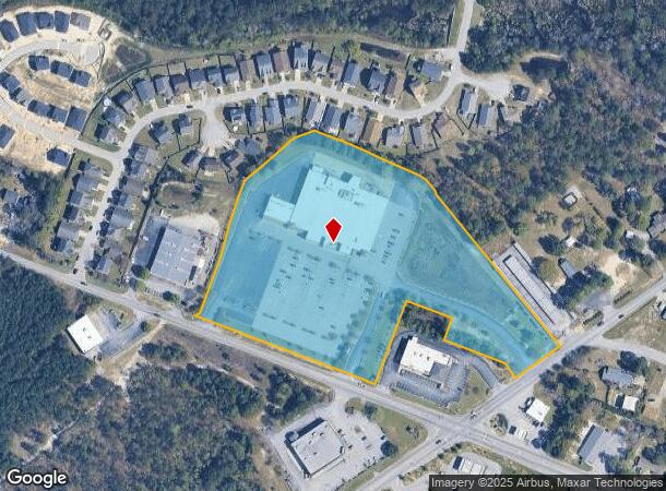 2916 Emanuel Church Rd, West Columbia, SC Parcel Map