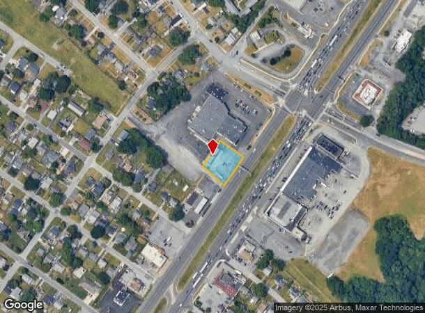 1401 N Dupont Hwy, New Castle, DE Parcel Map