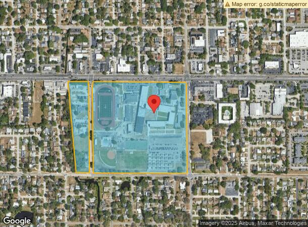  1951 S Gulf To Bay Blvd, Clearwater, FL Parcel Map