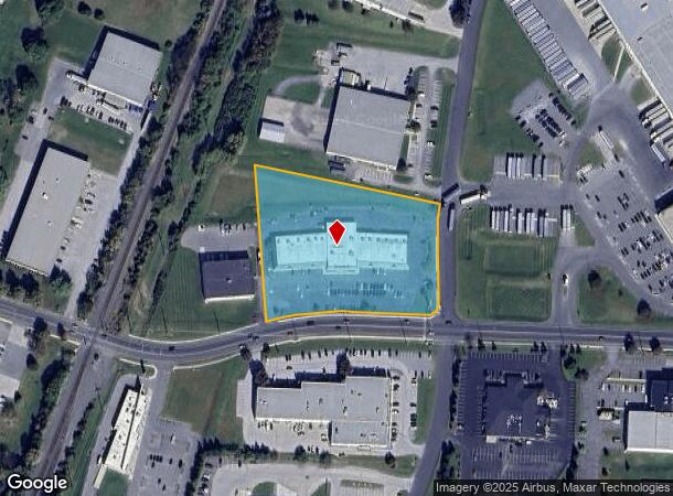  1601 Orchard Dr, Chambersburg, PA Parcel Map