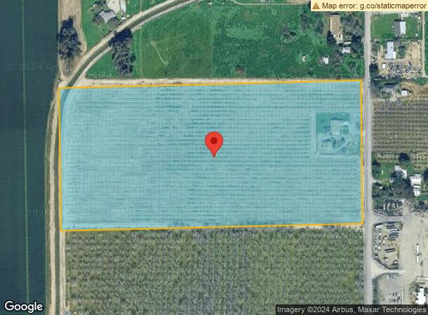  12154 12Th Ave, Hanford, CA Parcel Map