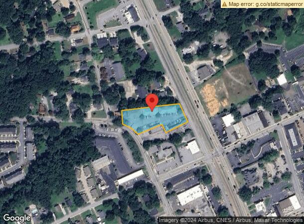  215 N Main St, Simpsonville, SC Parcel Map