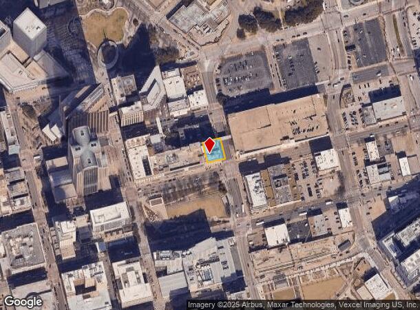 1933 Main St, Dallas, TX Parcel Map