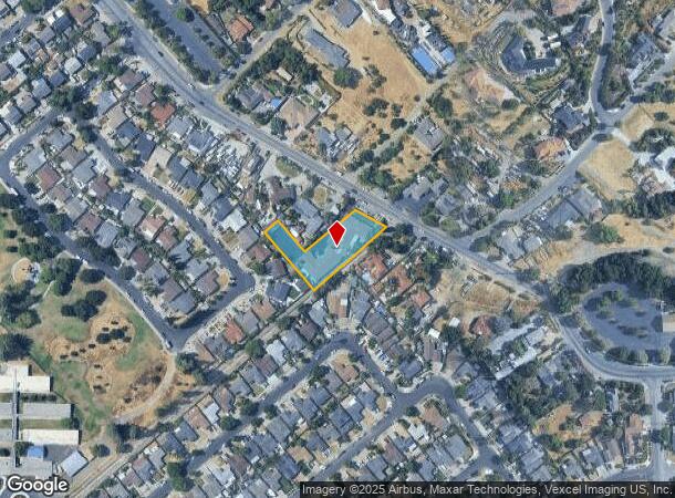 1355 Clayton Rd, San Jose, CA Parcel Map