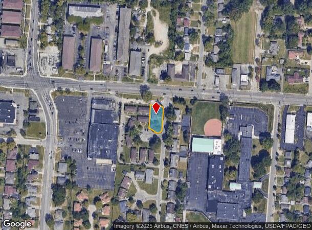 1217 Crestwood Ave, Columbus, OH Parcel Map