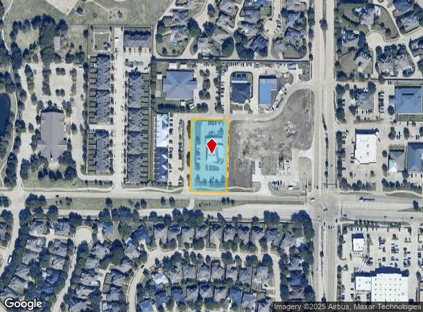 1310 W Exchange Pkwy, Allen, TX Parcel Map