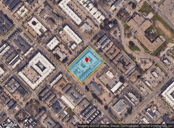  1830 Bennett Ave, Dallas, TX Parcel Map