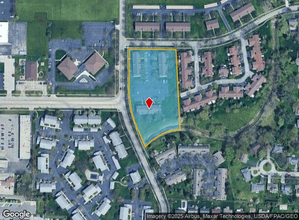  1372 Picadilly Ln, Maumee, OH Parcel Map