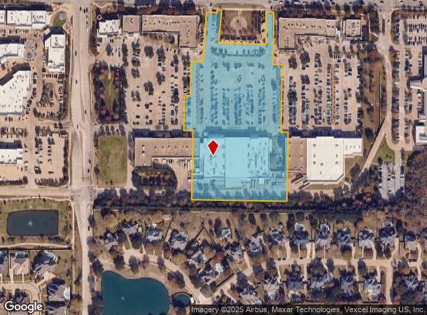 1201 E Southlake Blvd, Southlake, TX Parcel Map