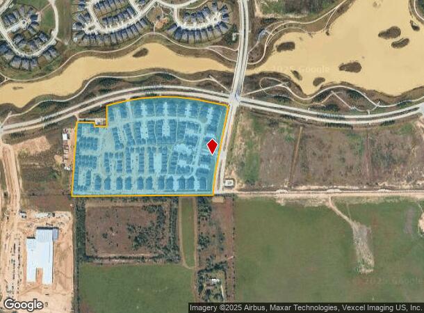  10503 Peek Rd, Cypress, TX Parcel Map