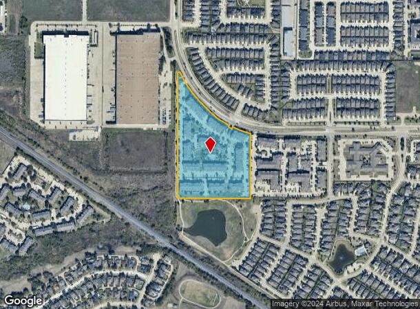  4645 Plano Pky, Carrollton, TX Parcel Map