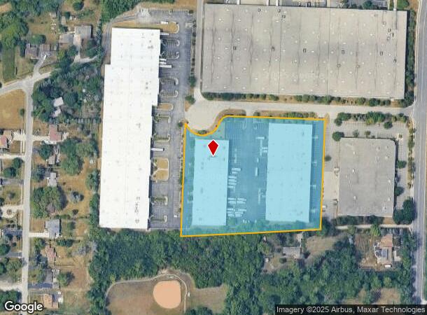 1055 Stevenson Ct, Roselle, IL Parcel Map