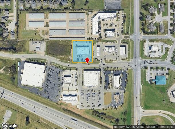  854 E Hillside Dr, Broken Arrow, OK Parcel Map