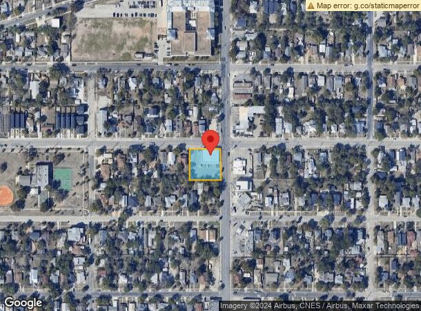  1401 S New Braunfels Ave, San Antonio, TX Parcel Map