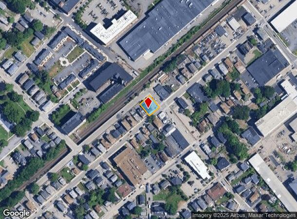  108 Canterbury St, Worcester, MA Parcel Map
