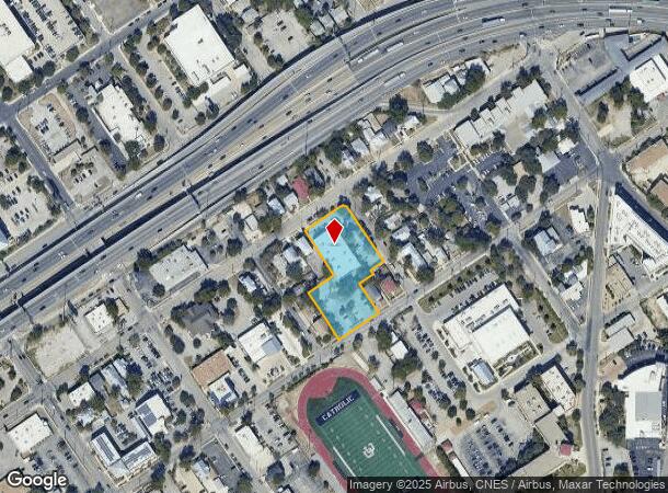 714 E Quincy St, San Antonio, TX Parcel Map