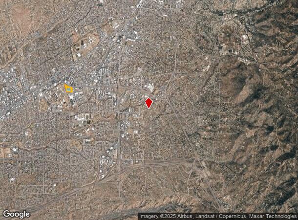  1630 Saint Michaels Dr, Santa Fe, NM Parcel Map