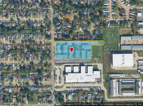 2701 Perez Rd, Pasadena, TX Parcel Map