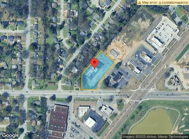  4594 Yale Rd, Memphis, TN Parcel Map